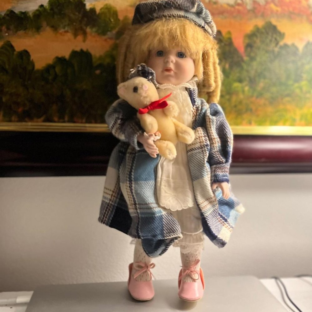 Marian Yu Designs Porcelain Doll